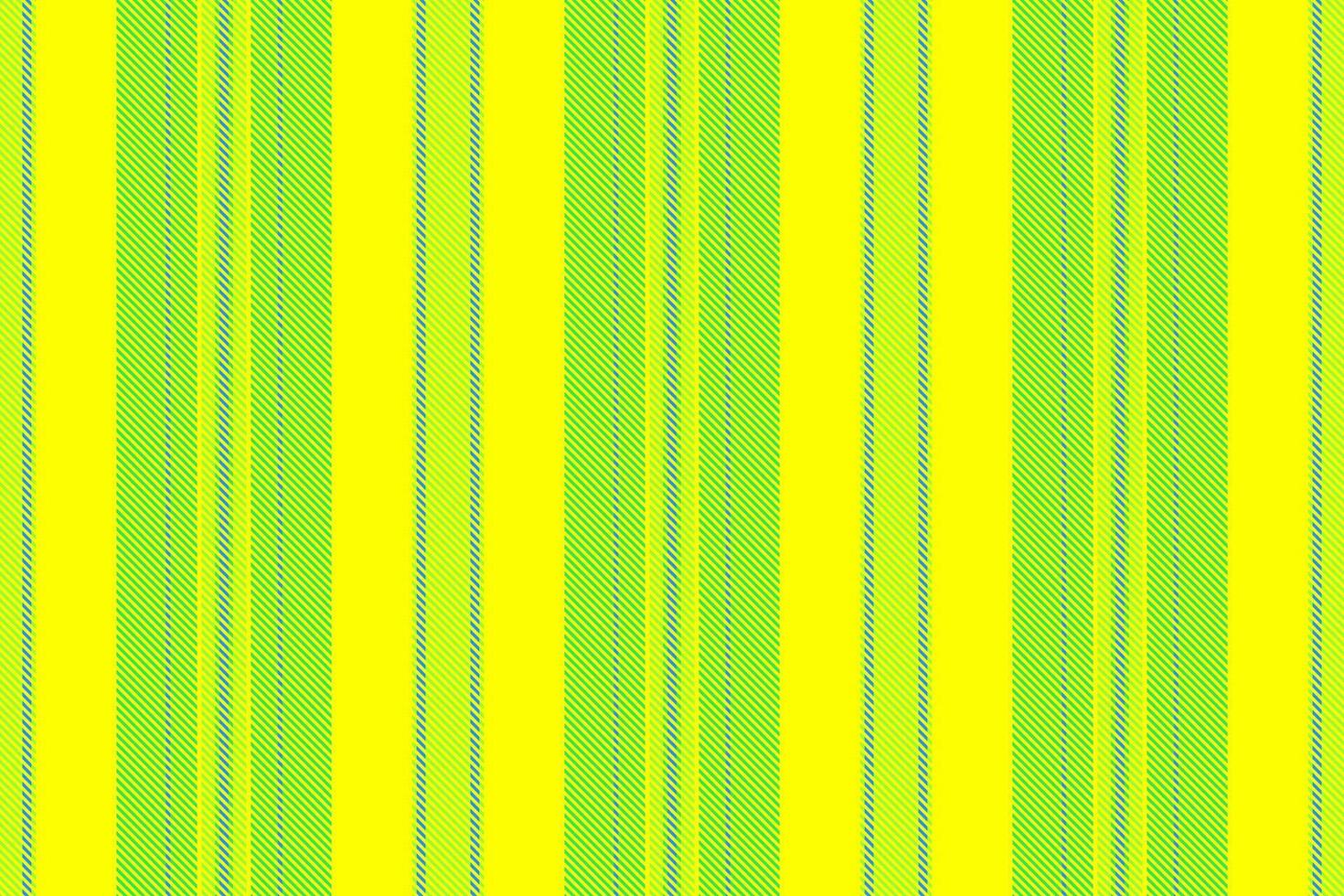 Uefresh texture lines, lined stripe vertical background. Wasculine textile fabric pattern seamless in yellow and green colors. vector