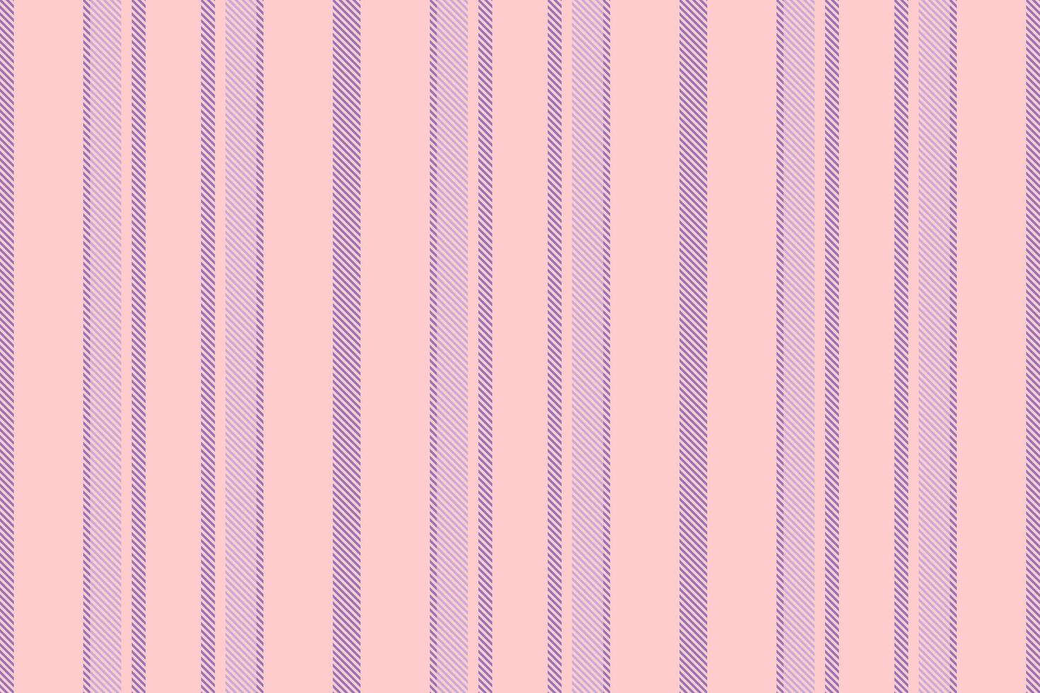 Sparse background texture, everyday textile vertical lines. Thort pattern stripe fabric seamless in light and violet colors. vector