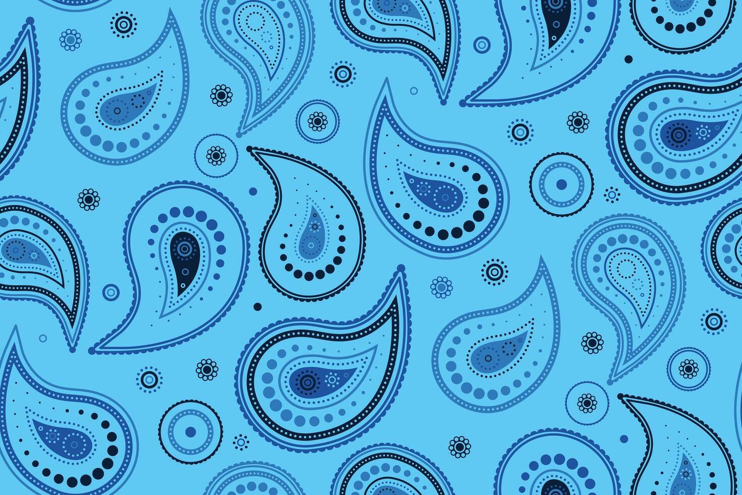 Pattern paisley with retro vitality. Seasonal medallion a eco cucumber. Ethnicity canvas by boho pastel. vector