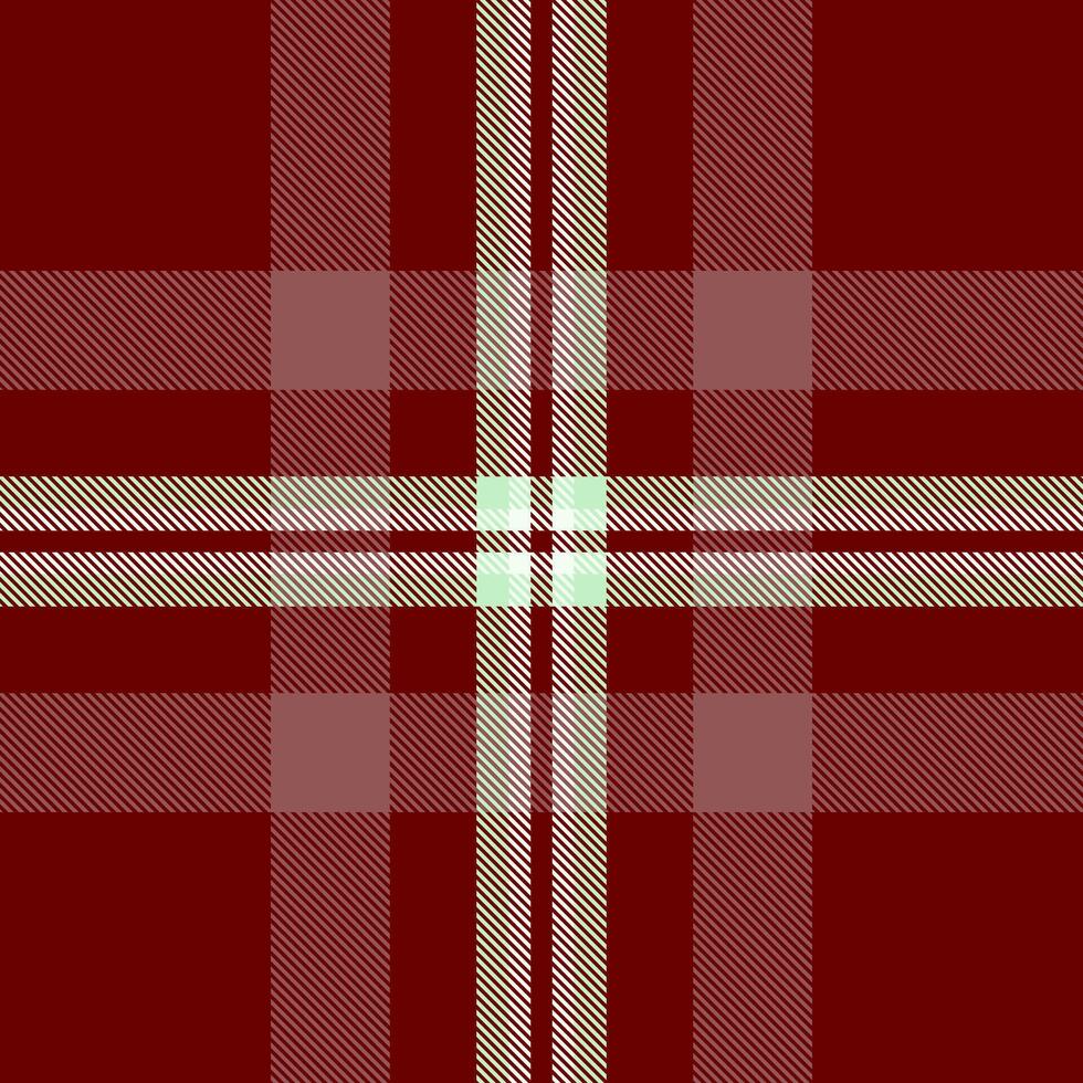 Elegant burgundy and cream plaid pattern. Perfect for textile designs, autumnal themes, or adding a touch of sophisticated texture to your projects. vector