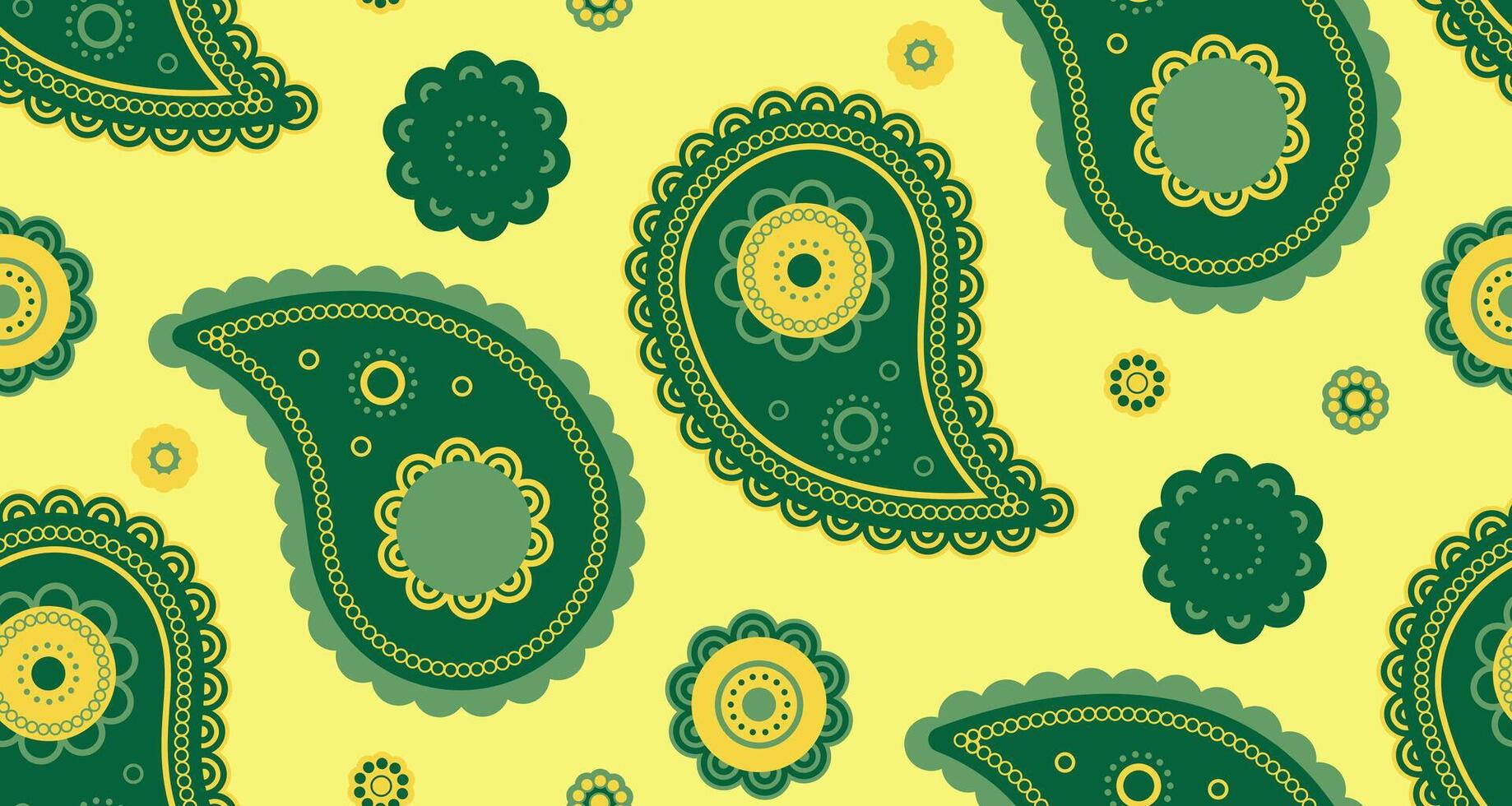 Seamless pattern awesome of silk textured. Decoration effortless a vintage paisley. Old lovely elegance canvas. vector
