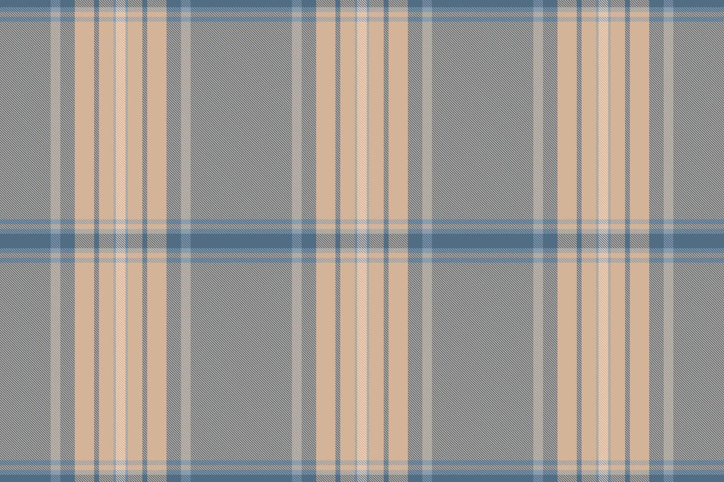 Elegant neutral plaid pattern in muted peach, gray, and blue hues. Perfect for textile design, website backgrounds, or adding a touch of sophisticated style to your projects. vector