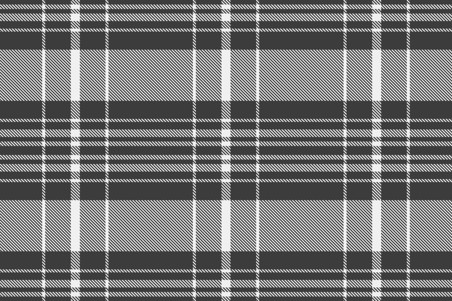 Elegant grayscale plaid pattern. Perfect for textile design, website backgrounds, or fashion projects. vector