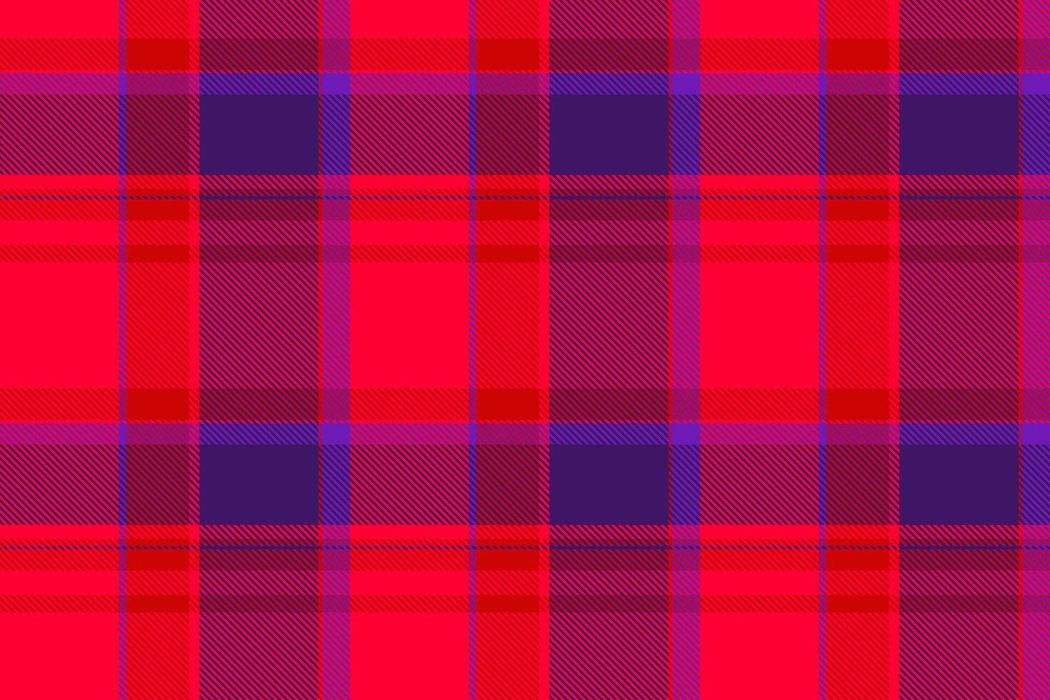 Shop texture pattern tartan, straight seamless textile check. Row plaid fabric background in violet and bright colors. vector