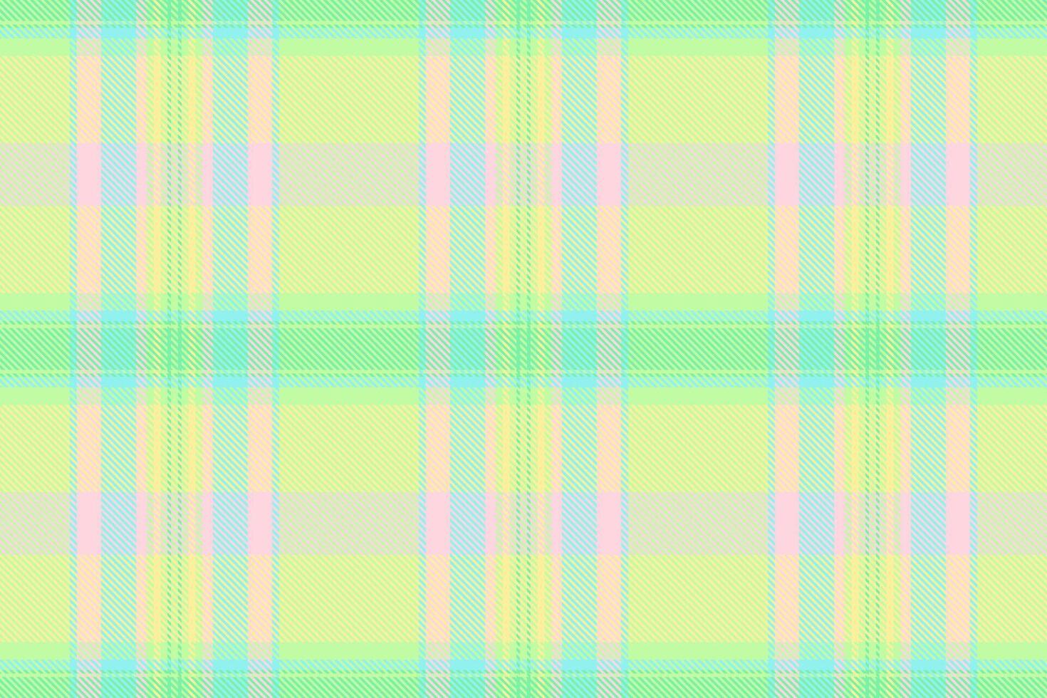 Pastel plaid pattern. Soft, springlike colors create a cheerful, delicate texture ideal for backgrounds, textiles, or website design. Evokes feelings of warmth, optimism, and gentle femininity. vector