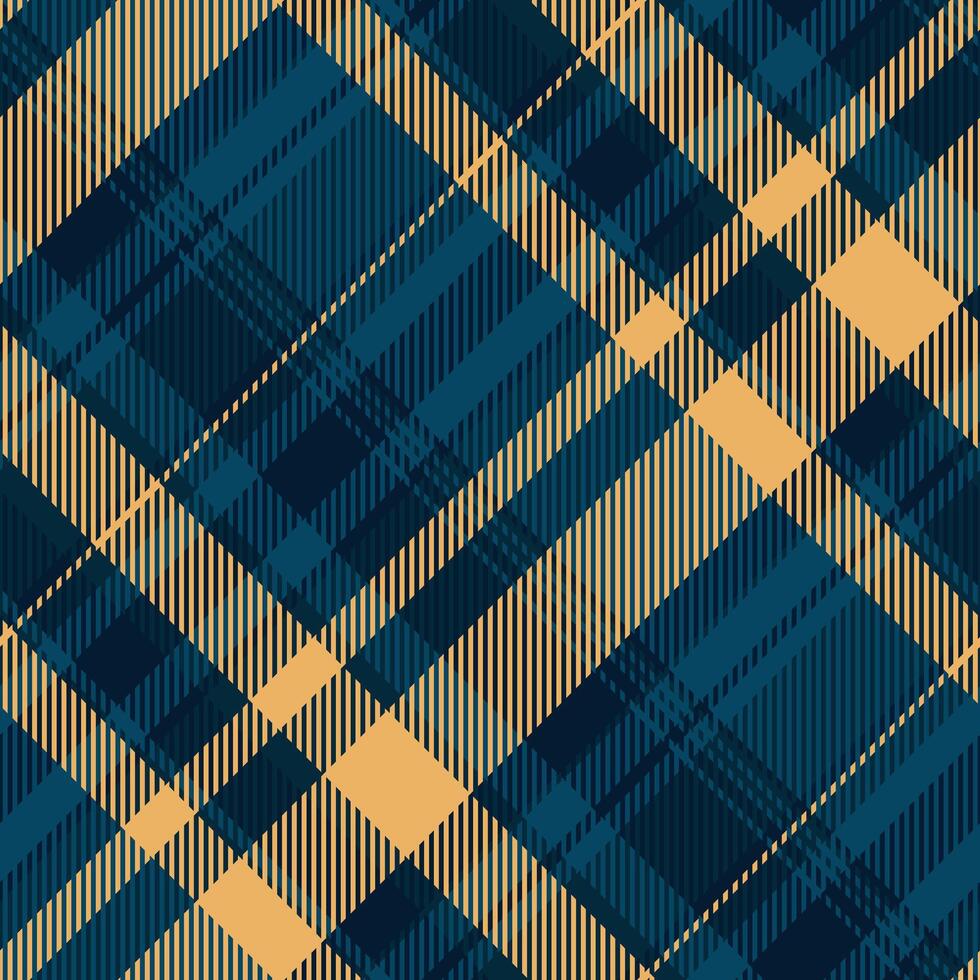 Mexico check textile texture, factory background seamless tartan. Drawing plaid fabric pattern in dark and cyan colors. vector