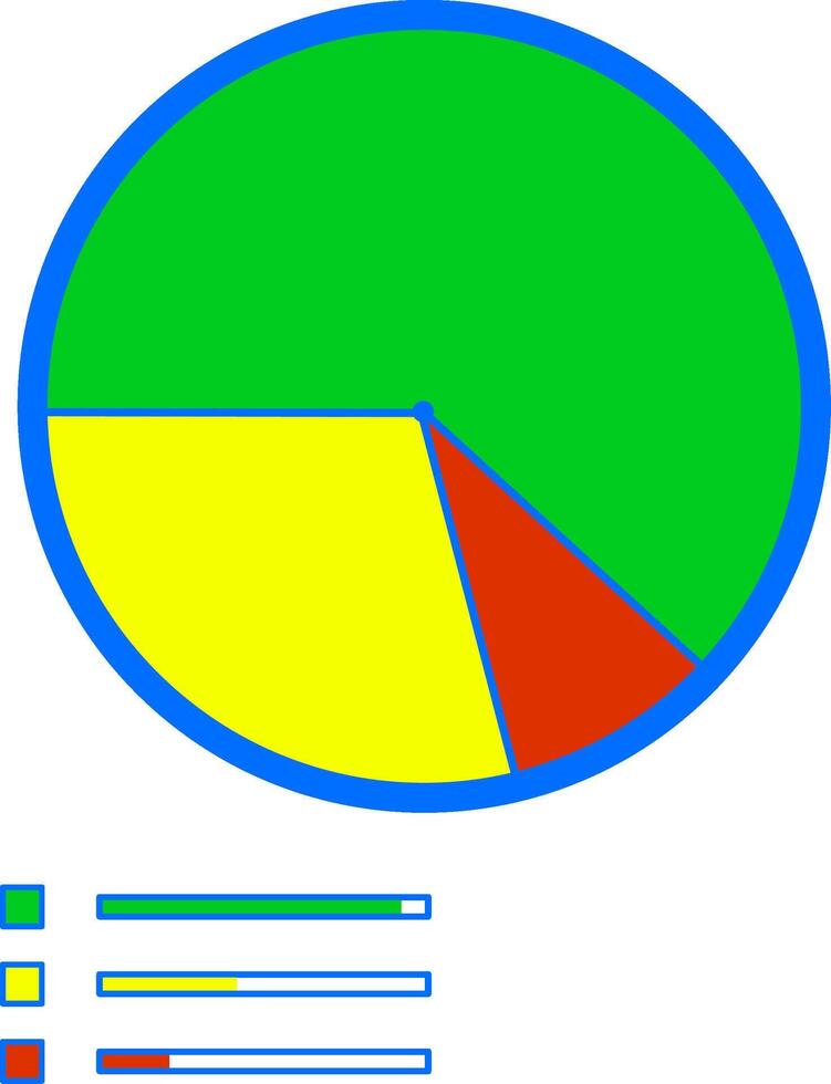 chart illustration design vector