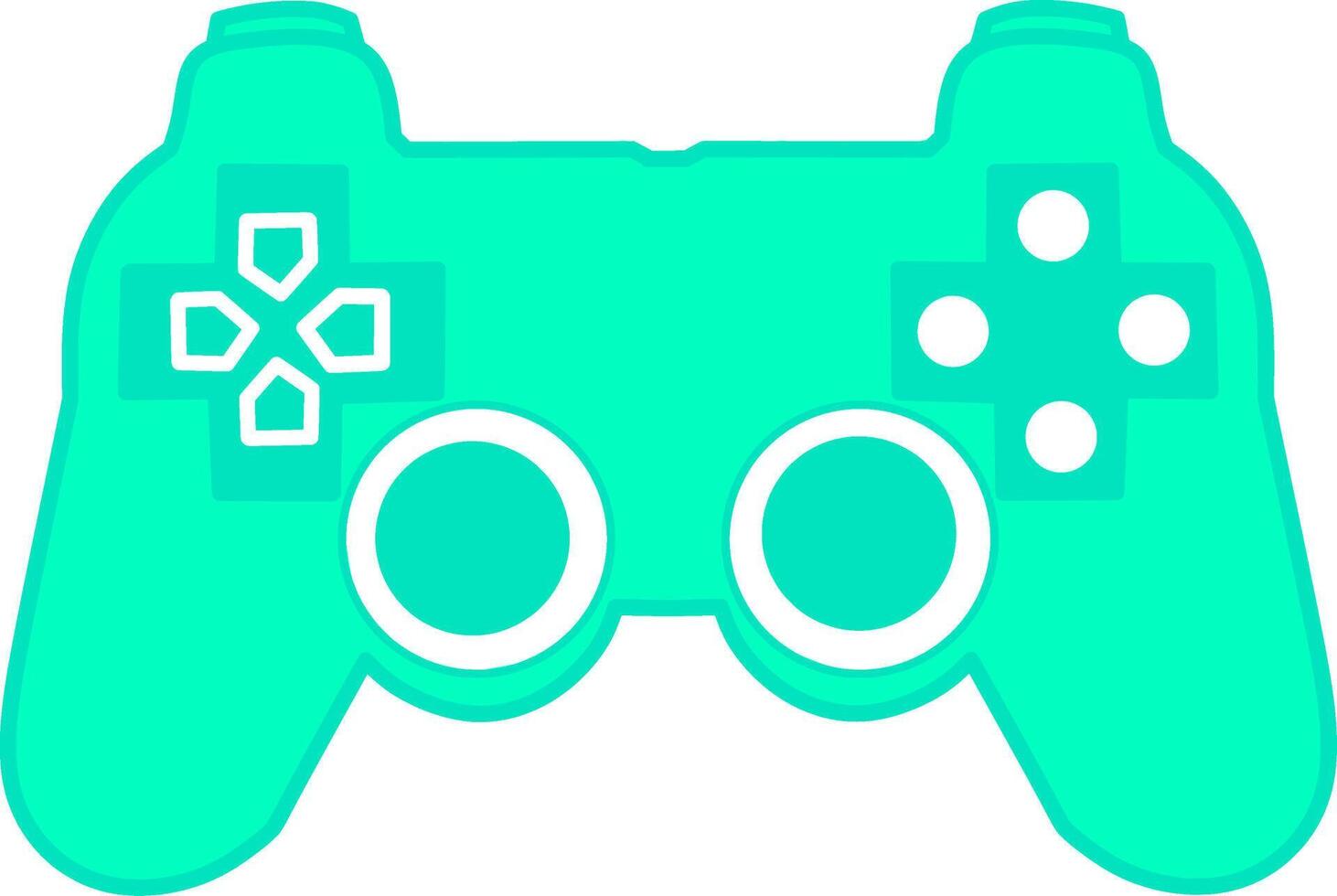 game stick logo vector