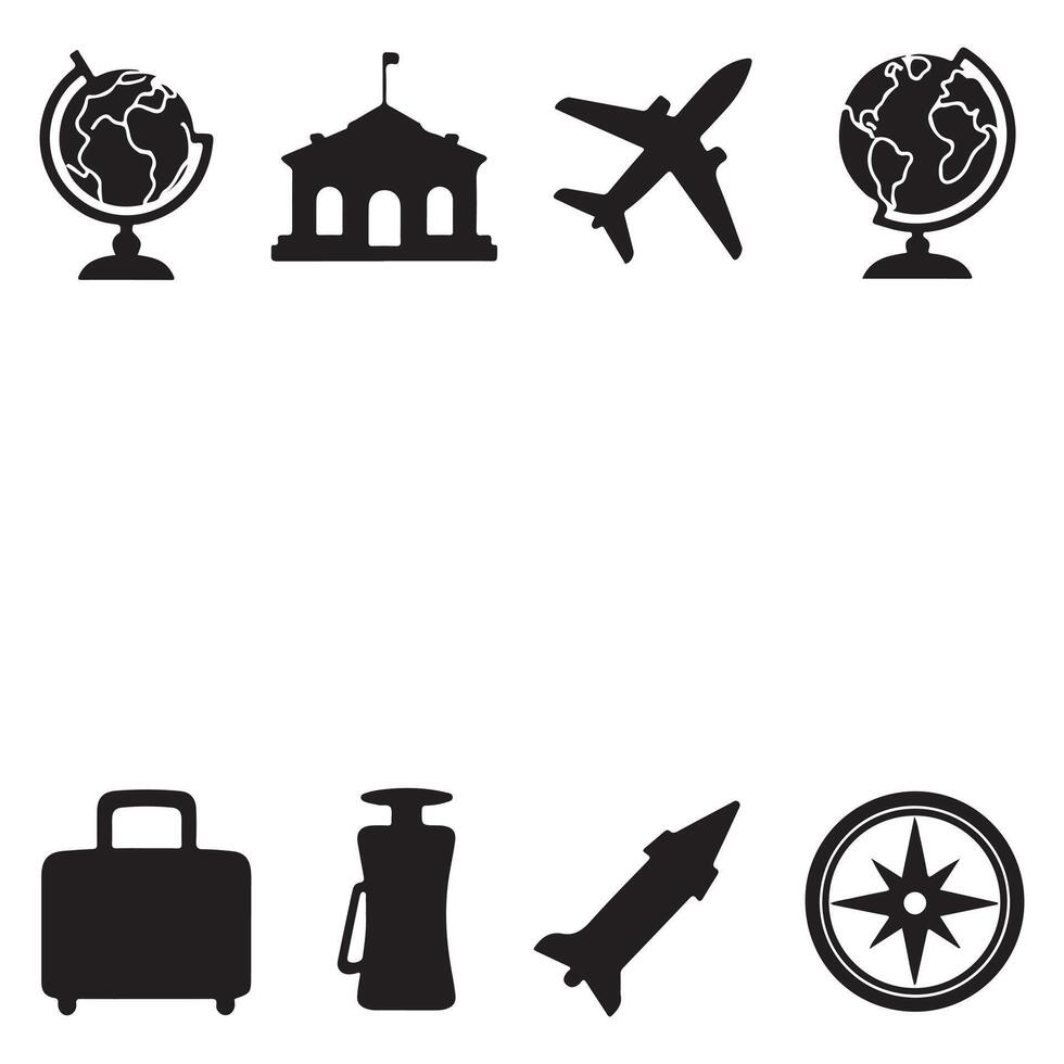 Journey Around the World vector