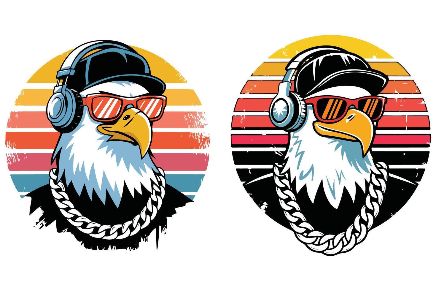 Eagle Based t-shirt design vector