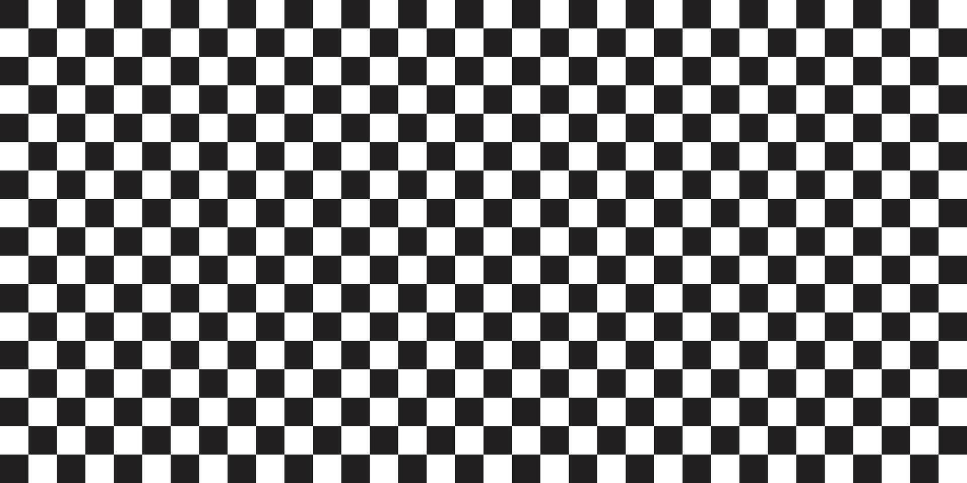 Black and white checkered background. chessboard pattern. Square background. Mosaic ornament. Chess cells background. vector