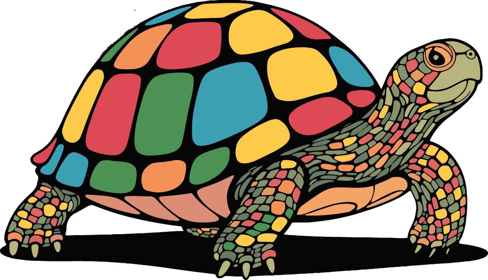 tortoise art design illustration vector