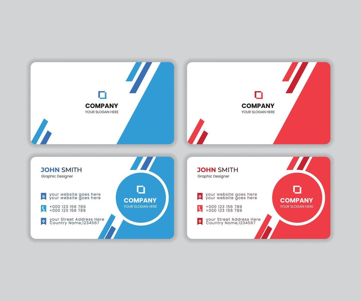 modern Business Card design vector