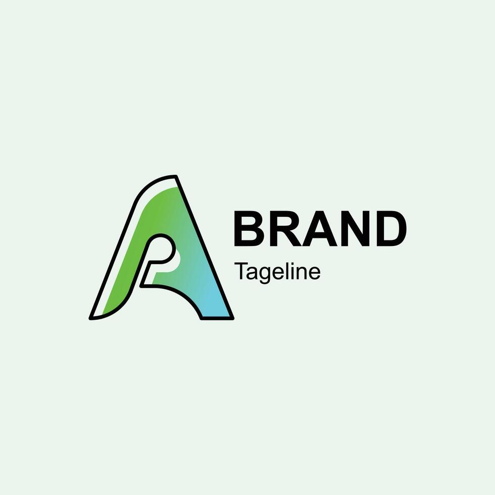 Modern Fun alphabet letters font logo design for company atractive vector