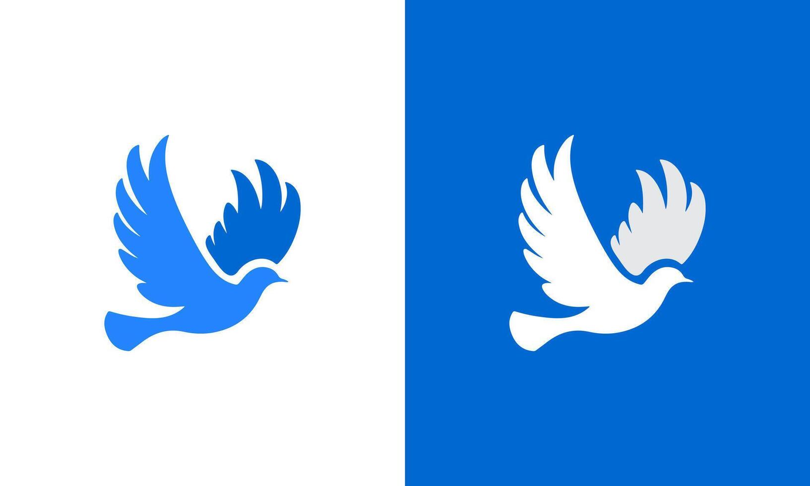 Flying dove symbol of peace with wings spread in a serene and artistic design vector