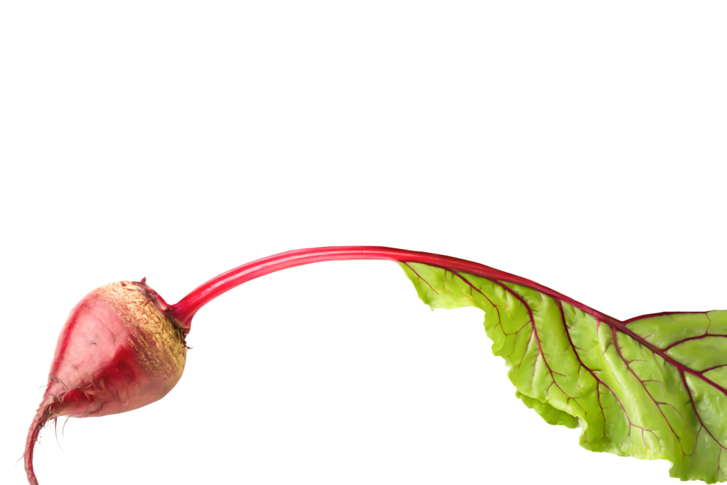 Fresh Beetroot with Leaf Vibrant Red Root Vegetable, Organic Produce png