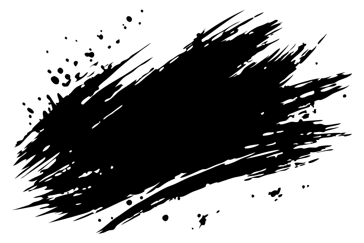 Abstract Ink Splatters Background Grunge Texture, White Lines on Black png
