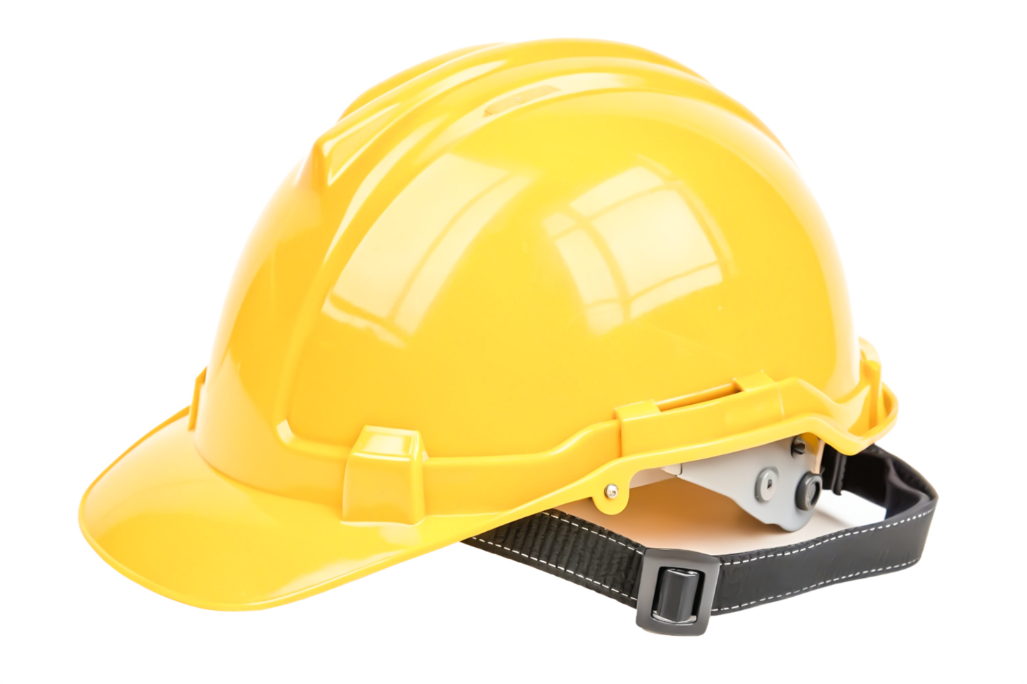 Yellow Hard Hat Safety Helmet Construction Worker Protection Equipment png
