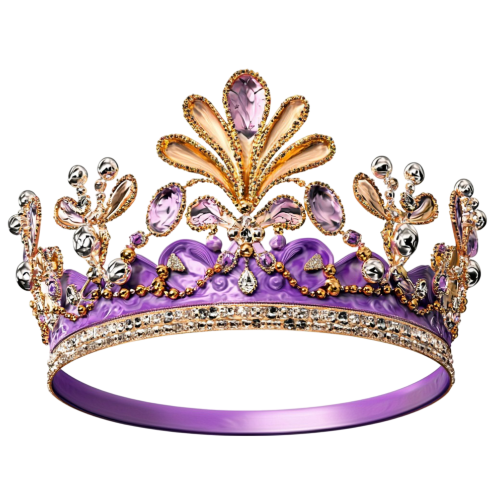 Elegant royal tiara sparkling gemstones intricate detailedistic craftsmanship png
