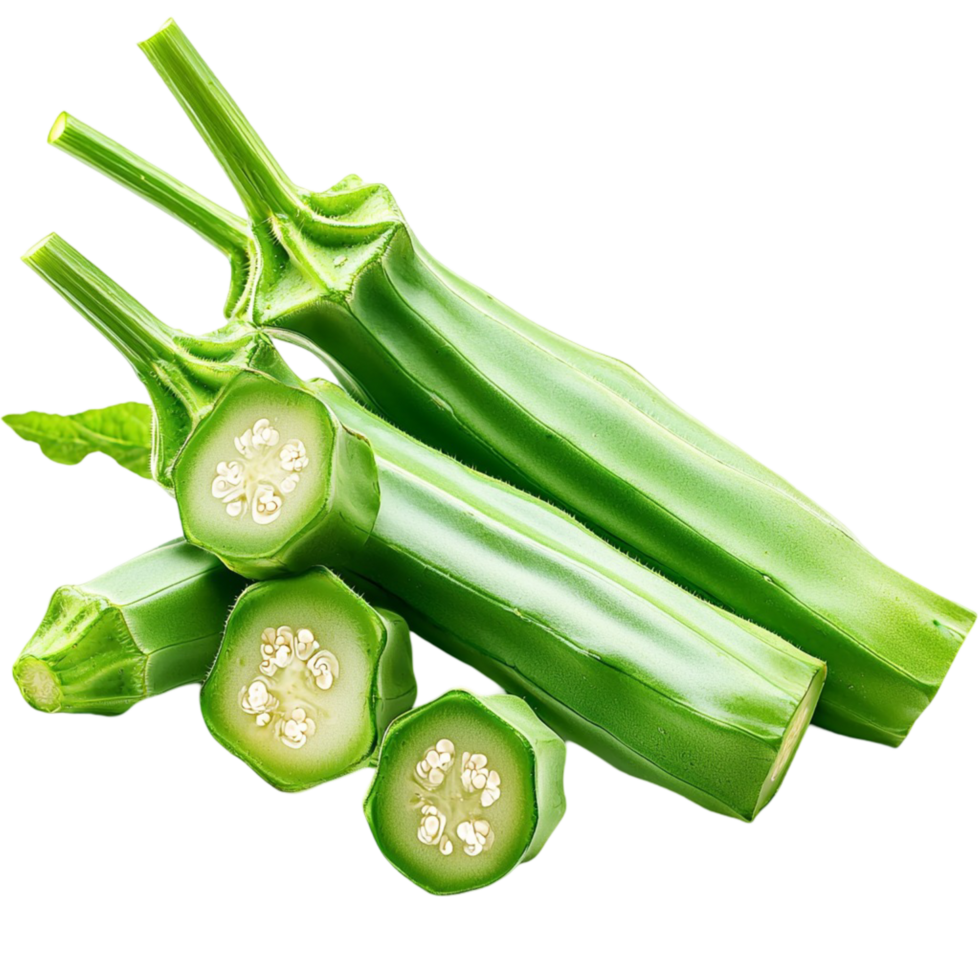 Green cucumbers freshly sliced crisp texture watery freshness png