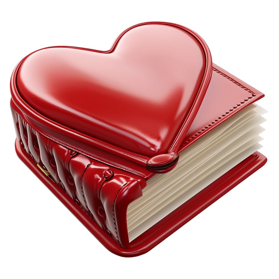 Stack of red heart shaped books symbolizing love knowledge the power of storytelling png