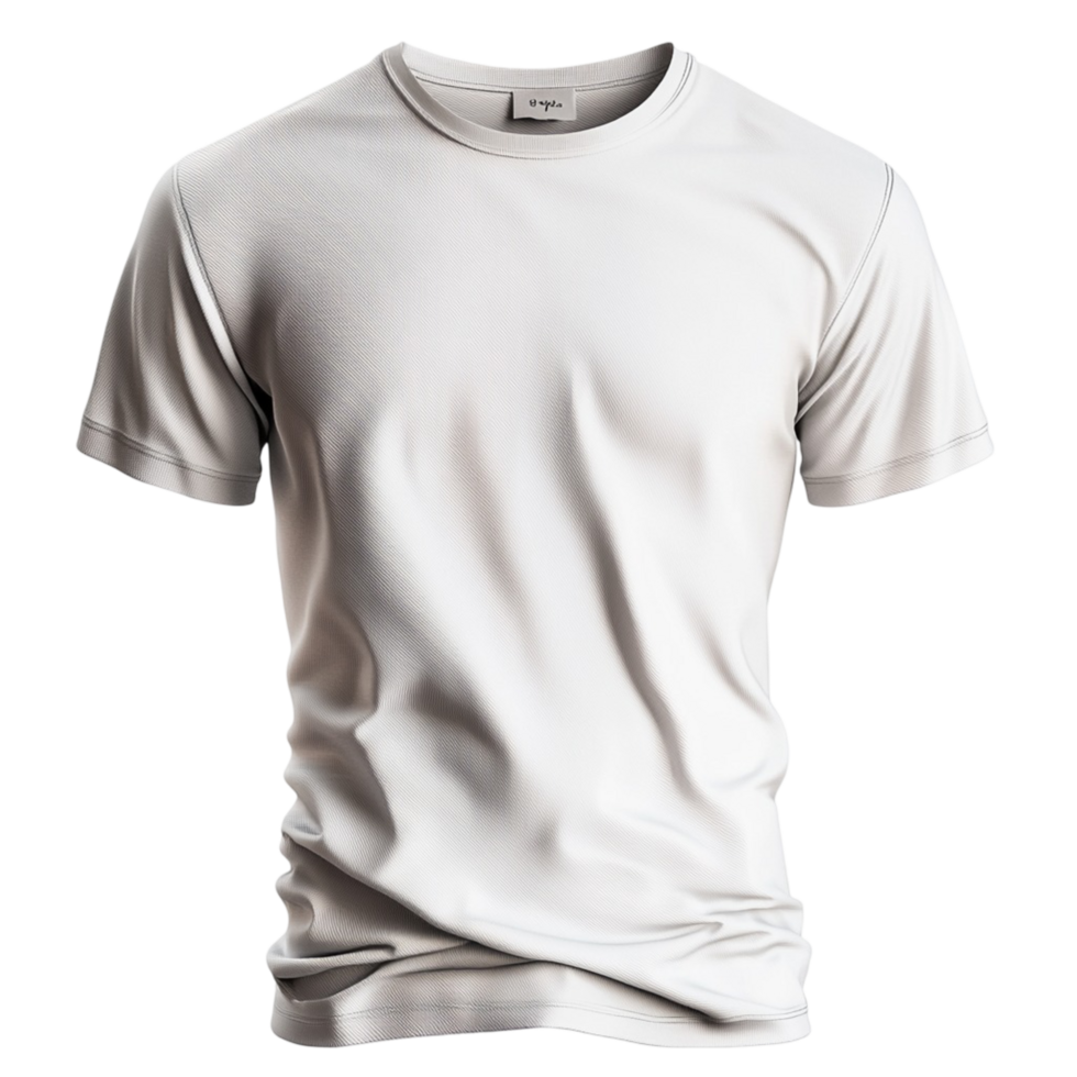 Classic white cotton tshirt tank top neatly folded for a fresh clean wardrobe png