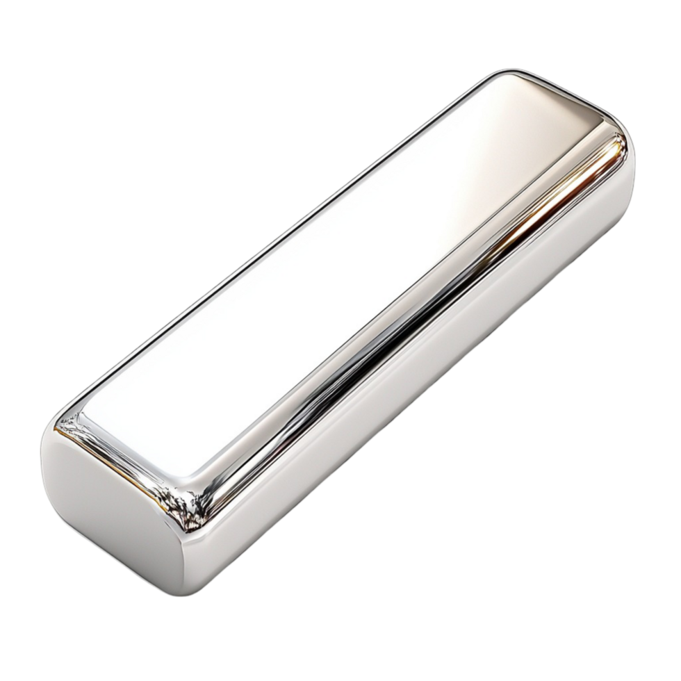 Sleek silver lighter with a polished surface symbolizing style functionality sophistication and the charm of refined essentials png