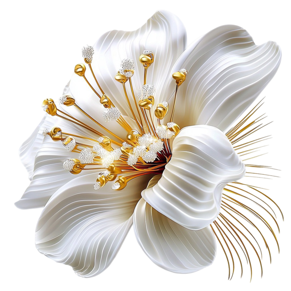 Beautiful white magnolia flower in full bloom symbolizing purity grace beauty the natural elegance of floral wonders png