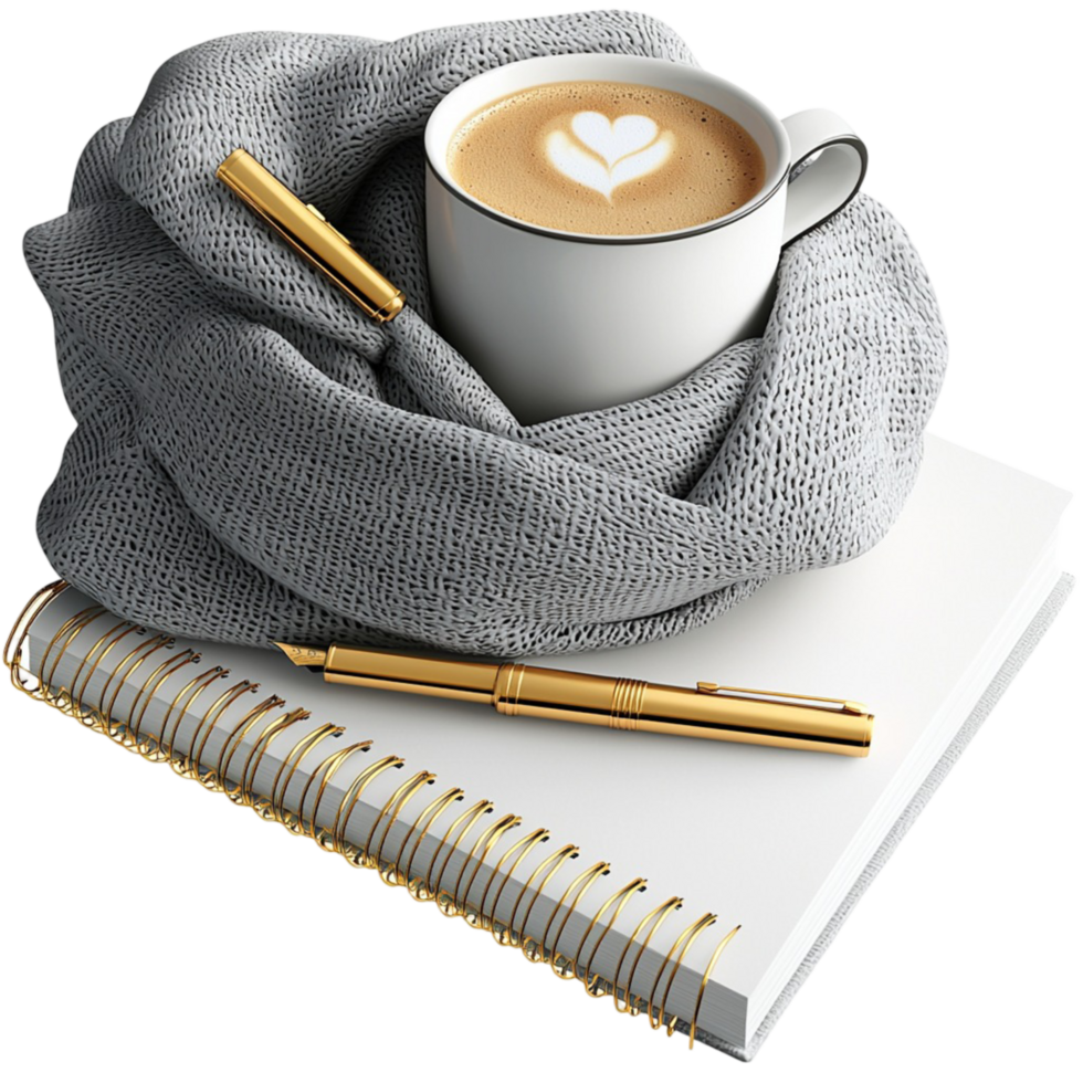 Cozy winter setup books soft blankets symbolizing relaxation warmth comfort the charm of holiday reading png