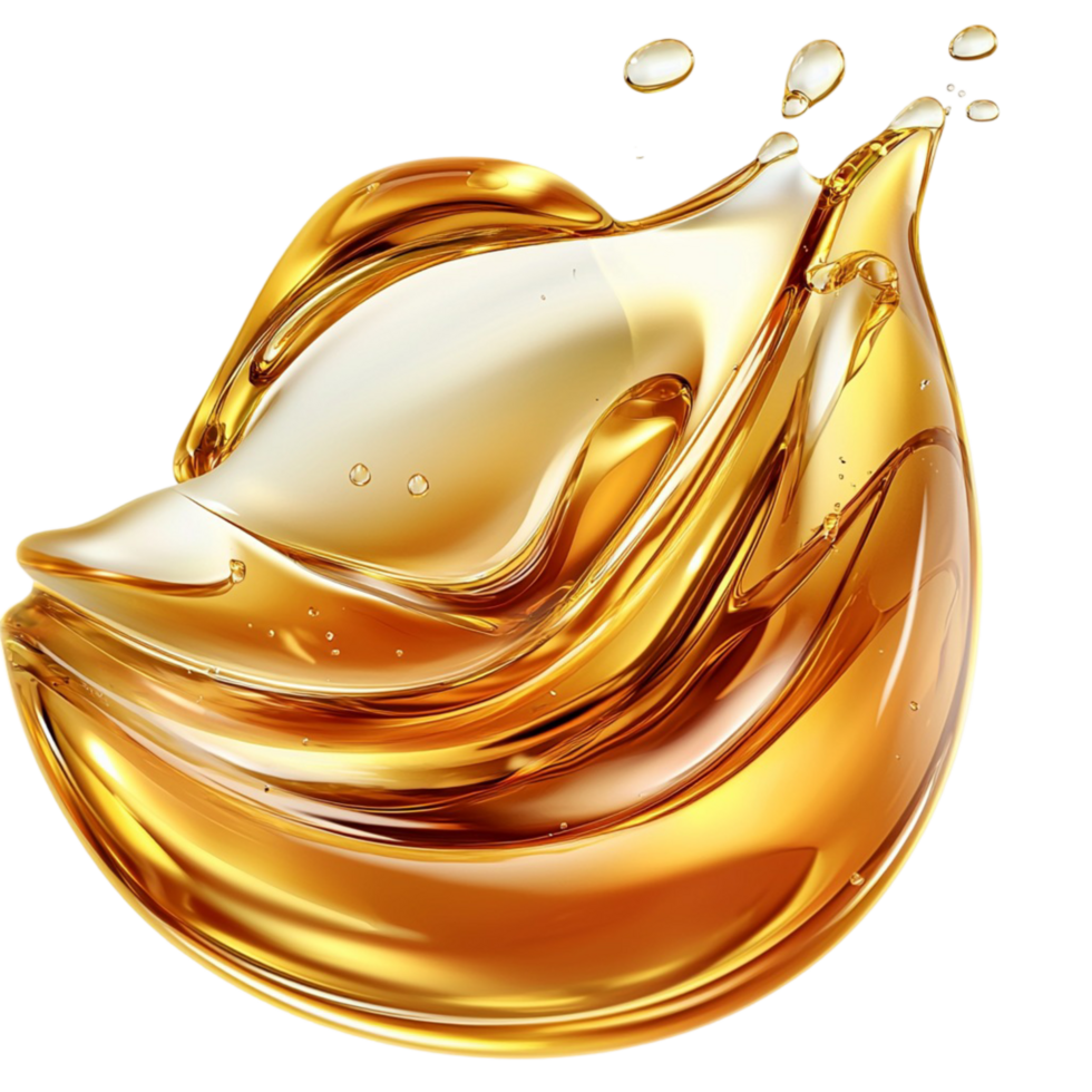 Golden honey dripping smoothly creating a rich luscious visual for a sweet natural ingredient png