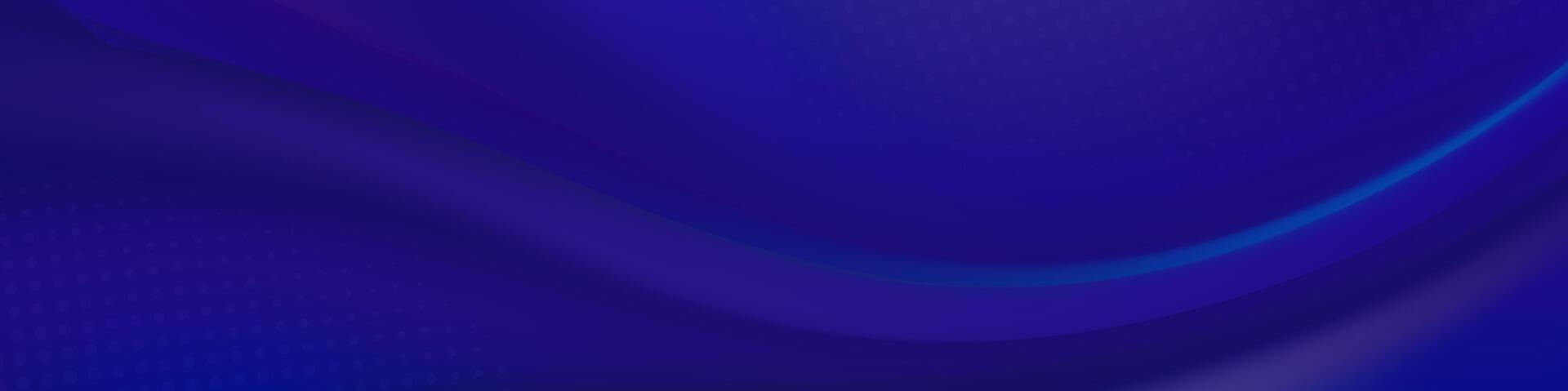 Abstract deep blue flowing background. vector