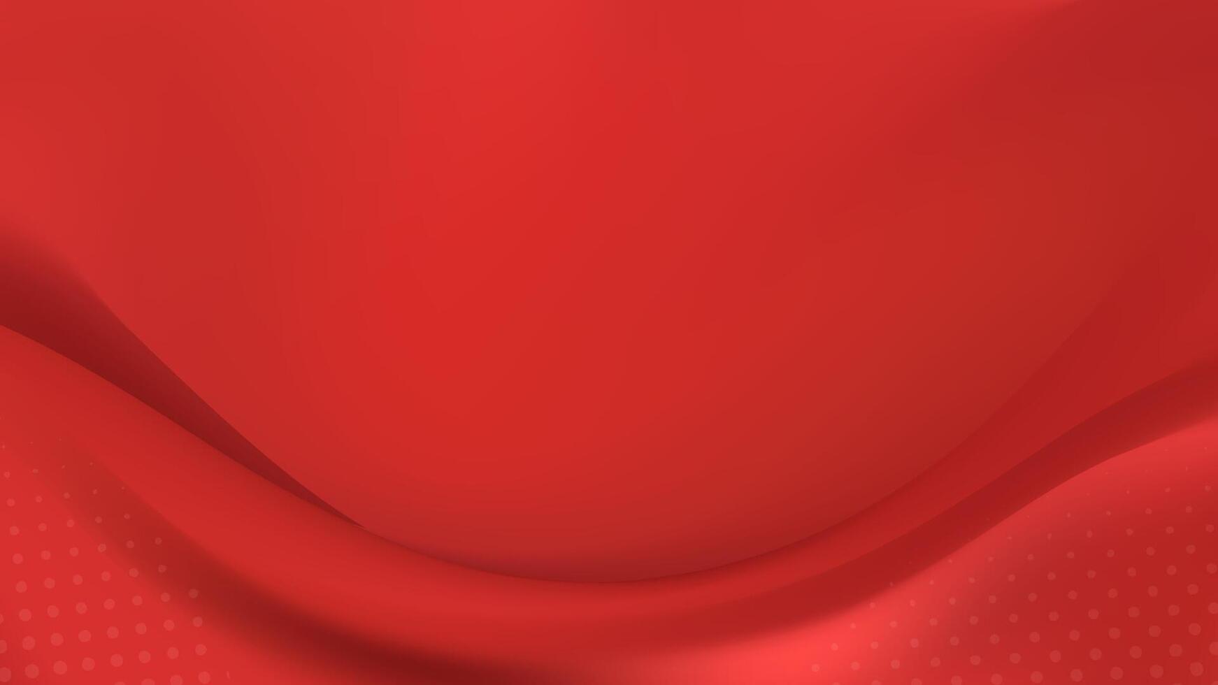Abstract background with a flowing scarlet red texture. vector