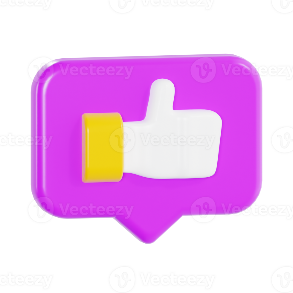 Positive Feedback Hand Icon Illustration png