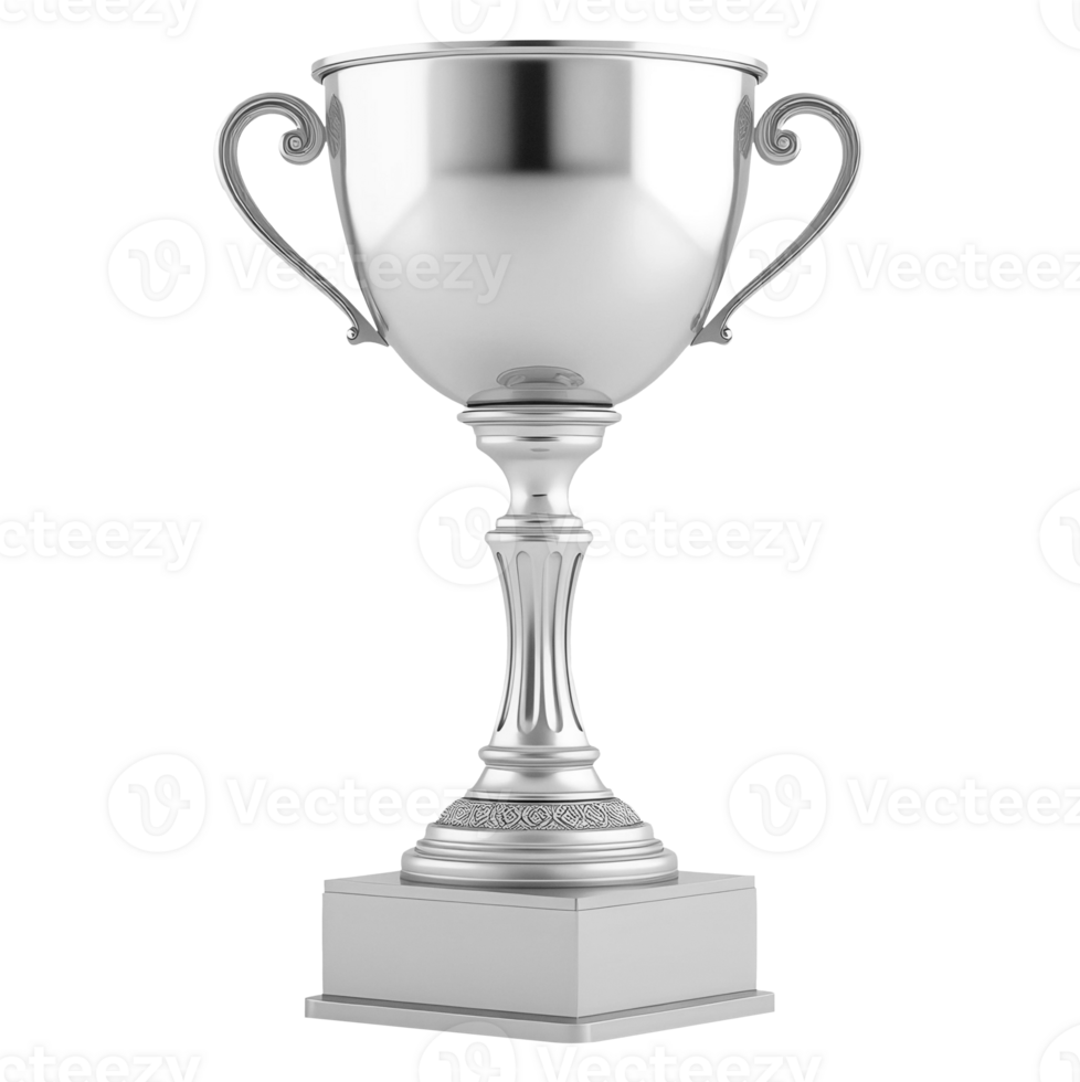 Silver trophy illustration. png