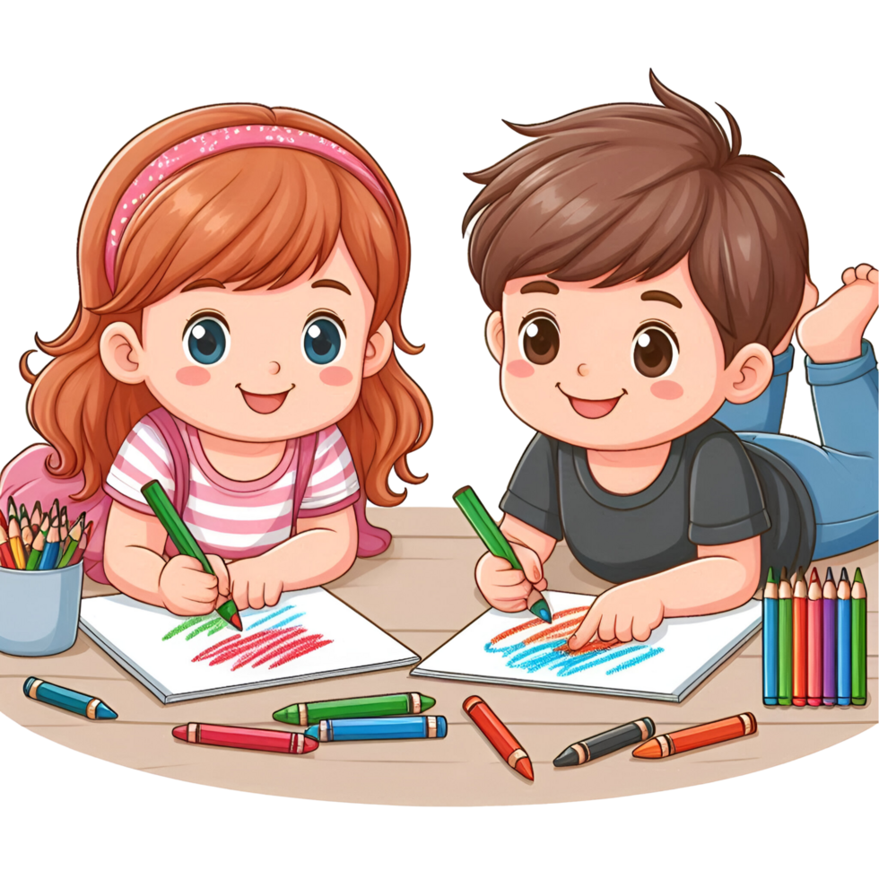 Cartoon Boy Drawing png