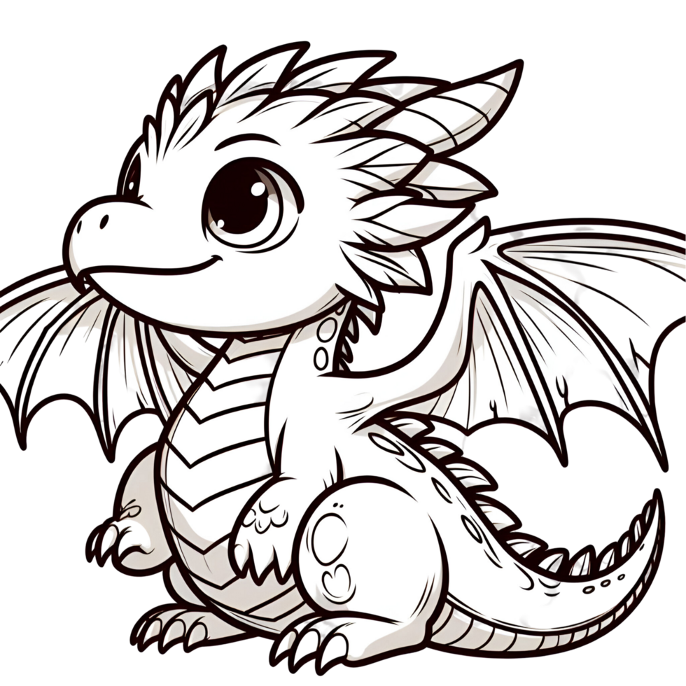Cute Cartoon Dragon png