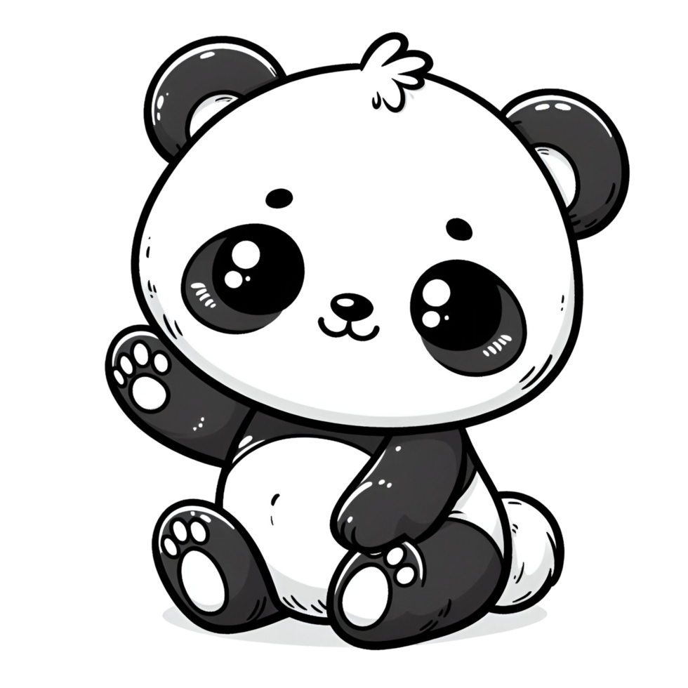 Cute Panda Bear png