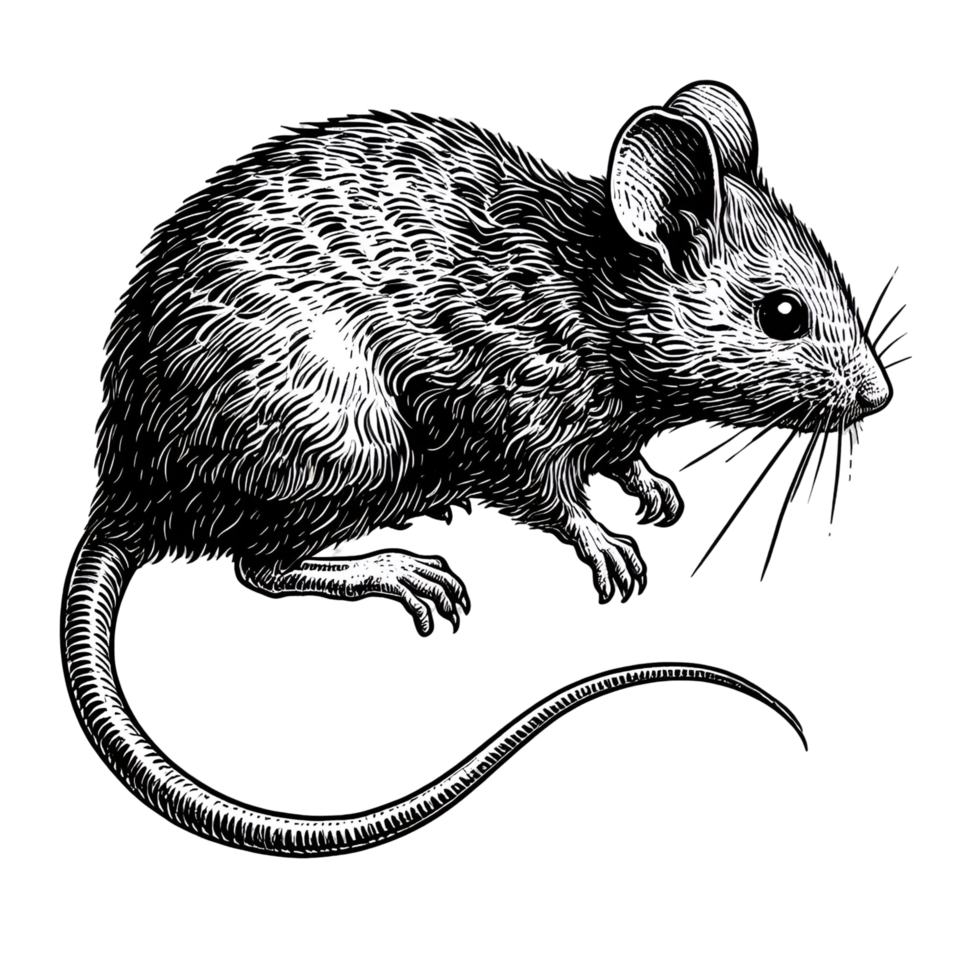 Cute Cartoon Rat png