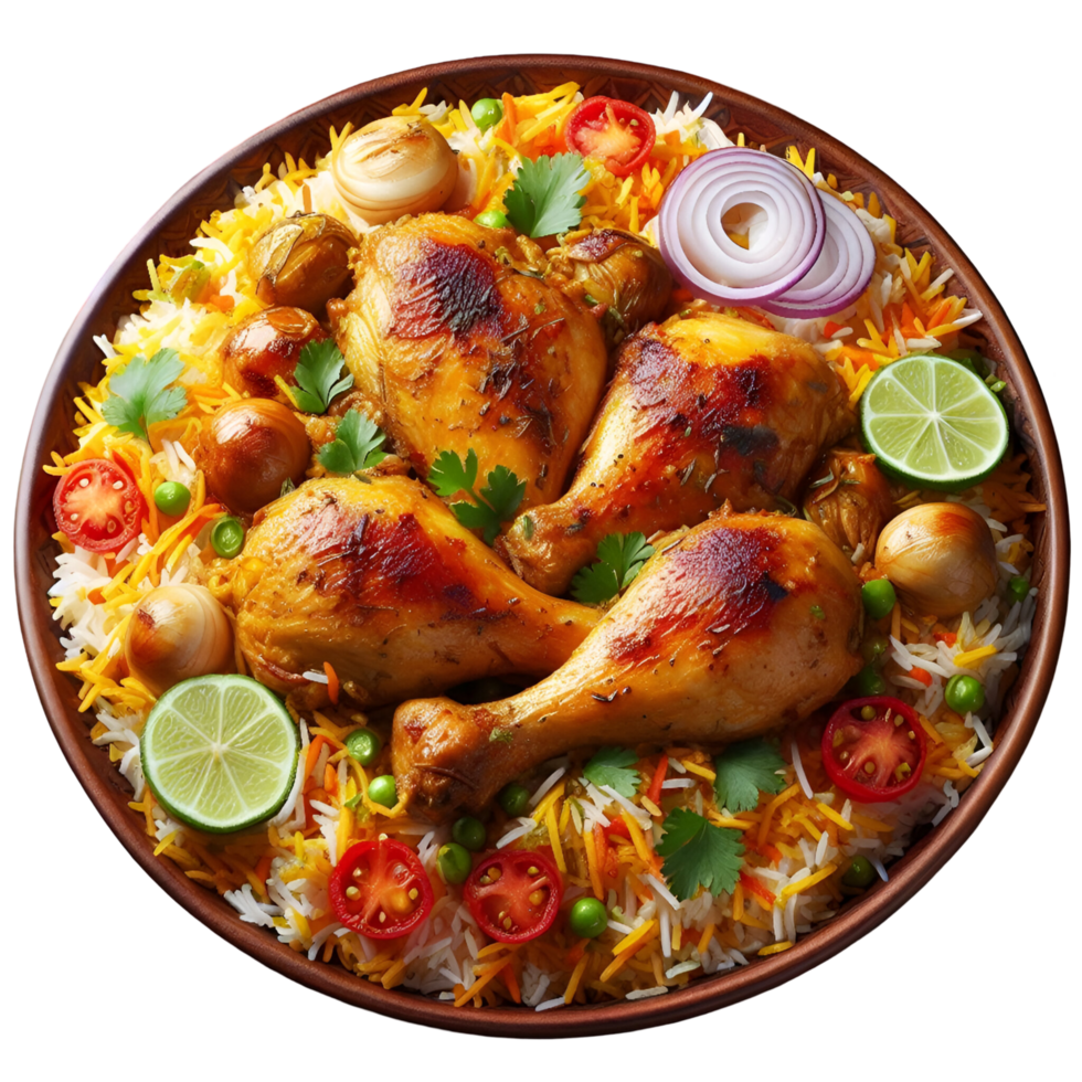 Chicken Biryani Dish png