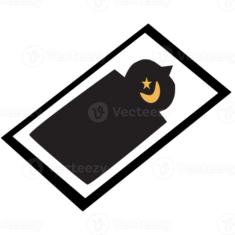 Prayer Mat Black Theme png
