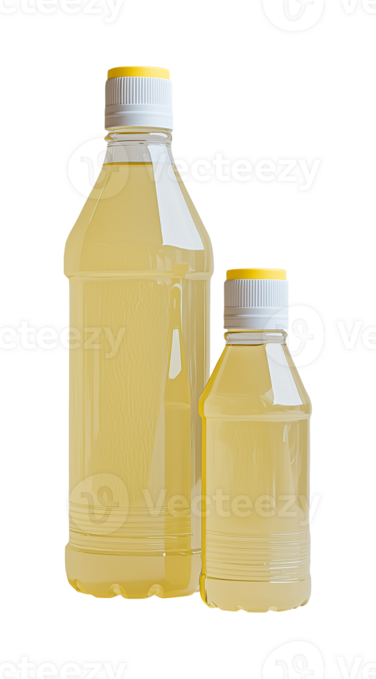 Transparent Background with Cooking Oil Bottles png