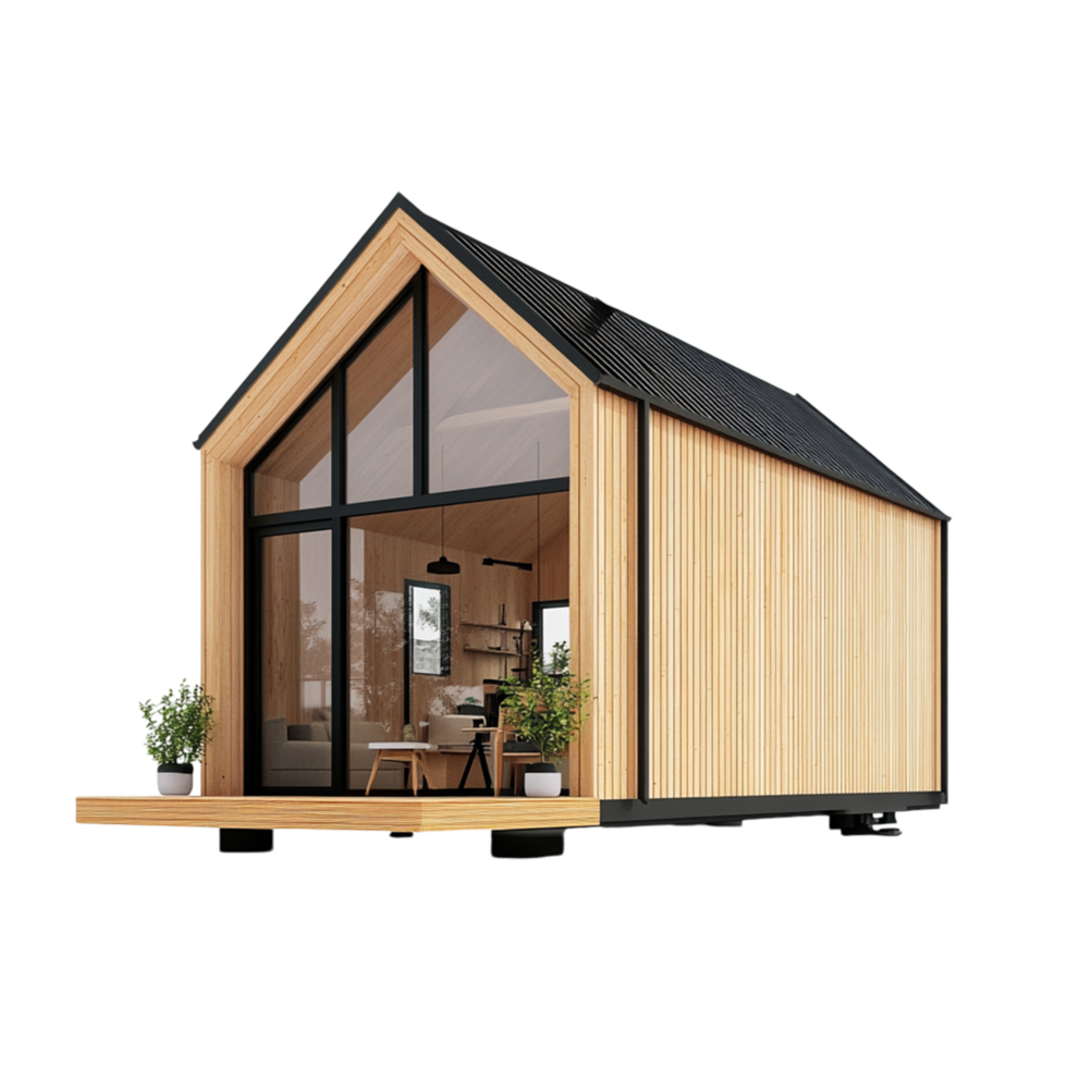 tiny house isolated on transparent background png