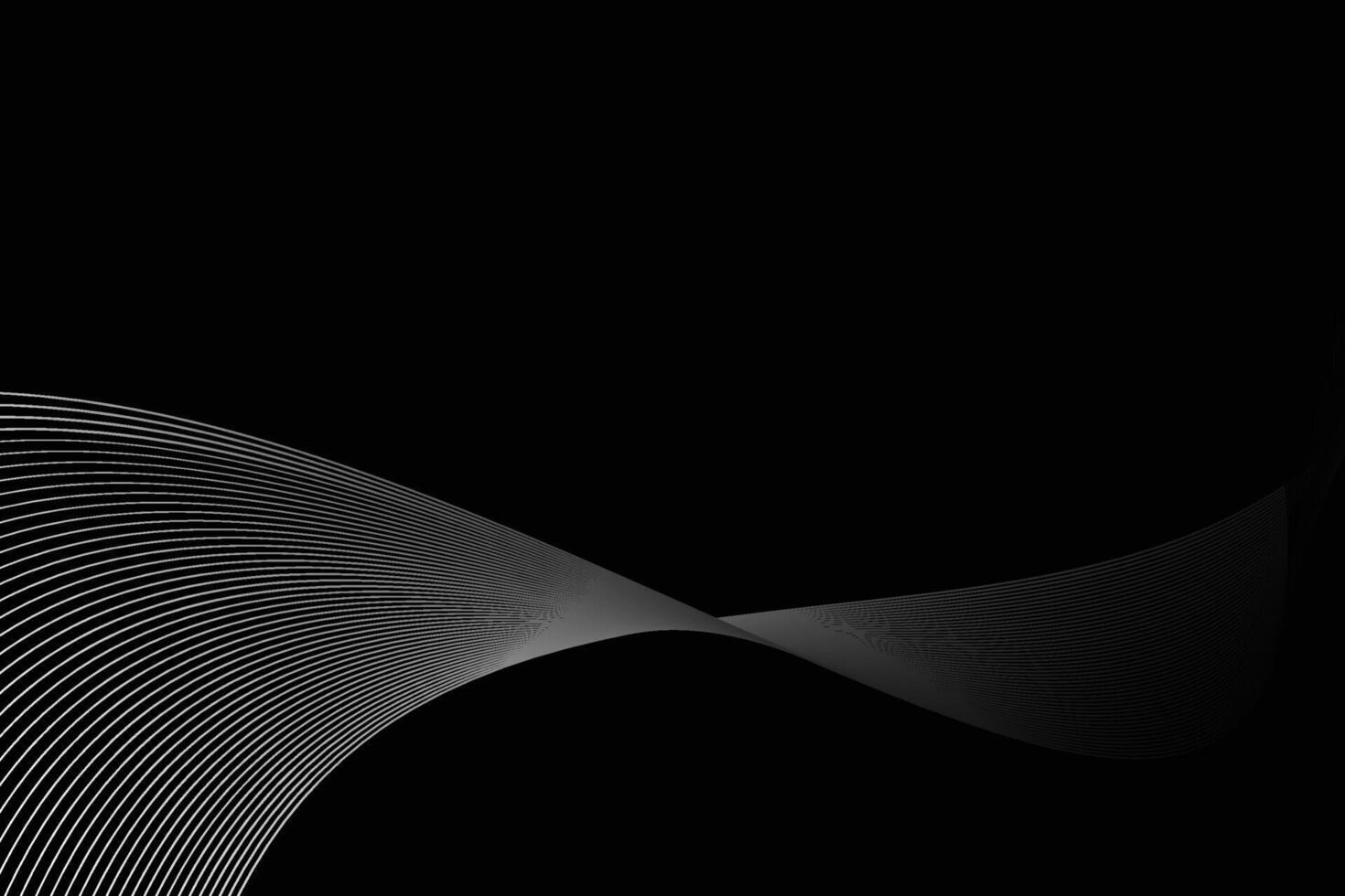 Elegant abstract black background vector
