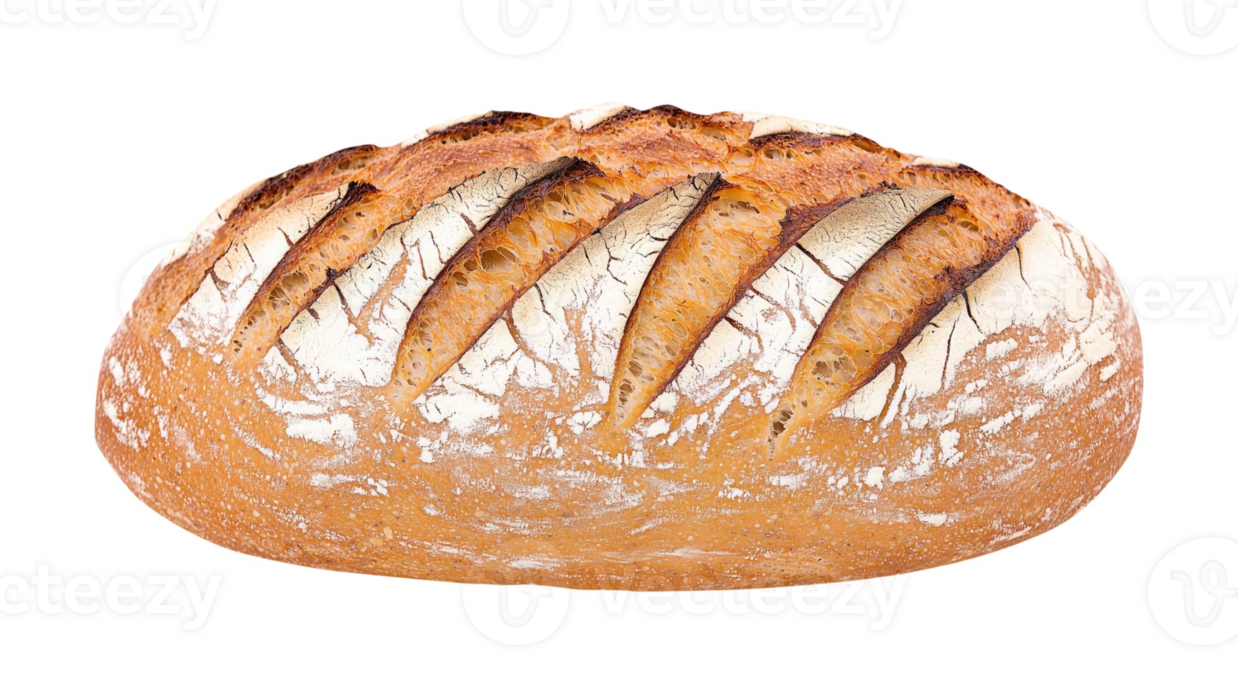 Crusty Loaf of Bread Transparent Background png