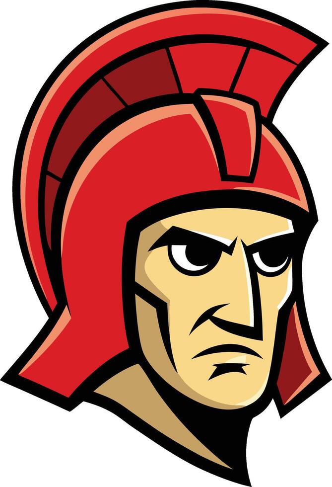 Ancient Warrior Illustration vector