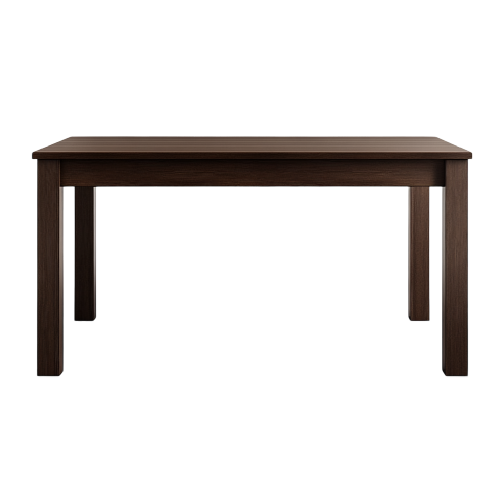a table with a brown top on a transparent background png