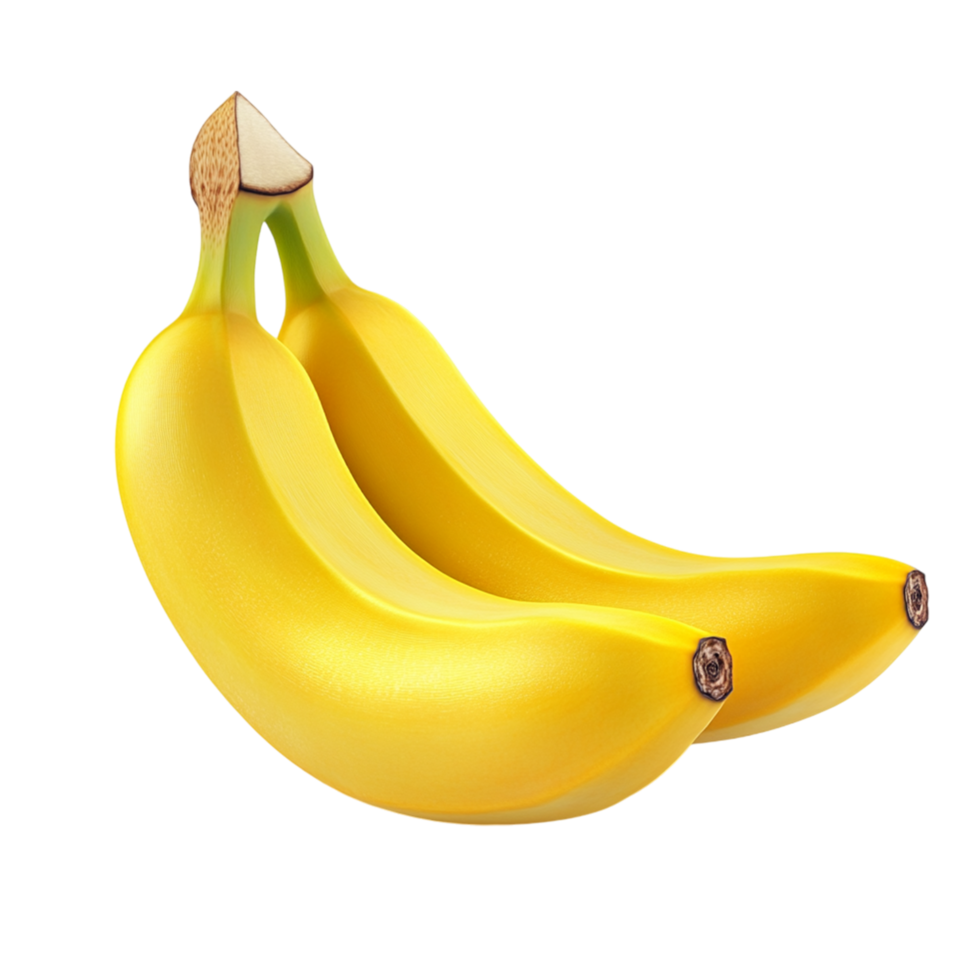 banana isolated on transparent background png