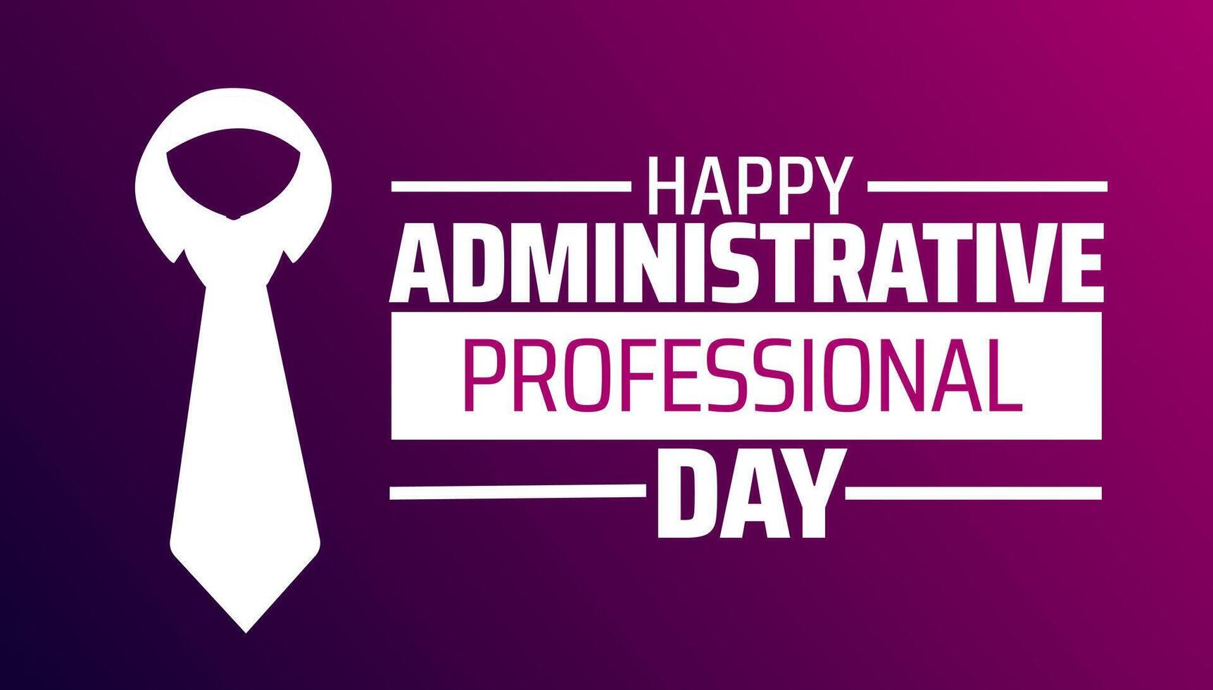 administrative professional day background banner vector