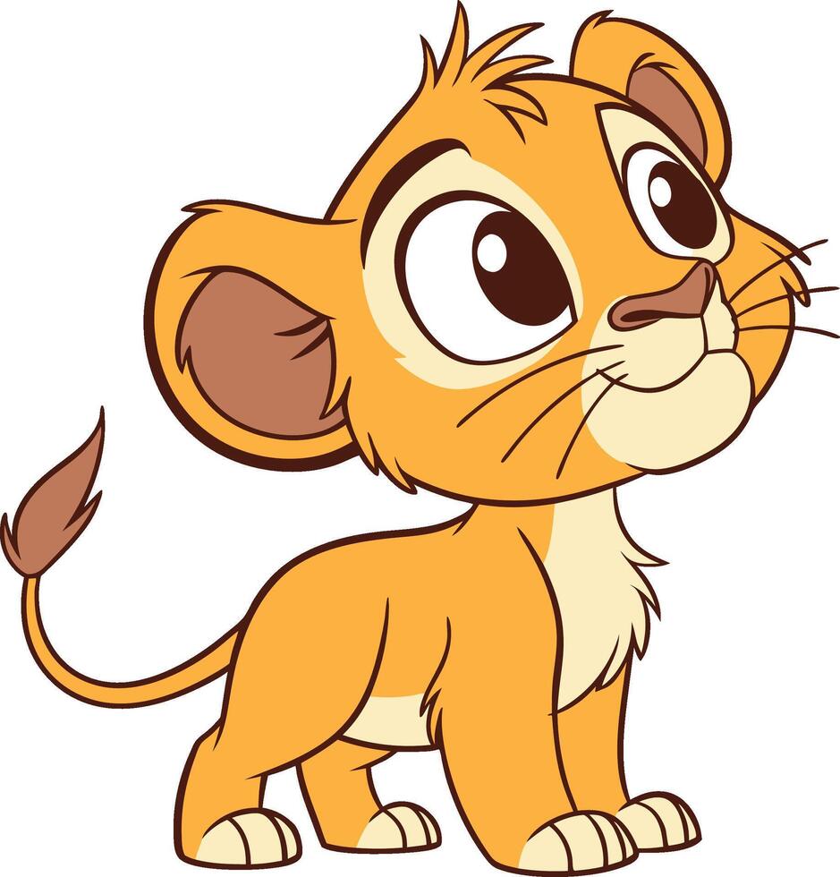 Playful Little Lion Vectors Art for Nursery Decor and Themes