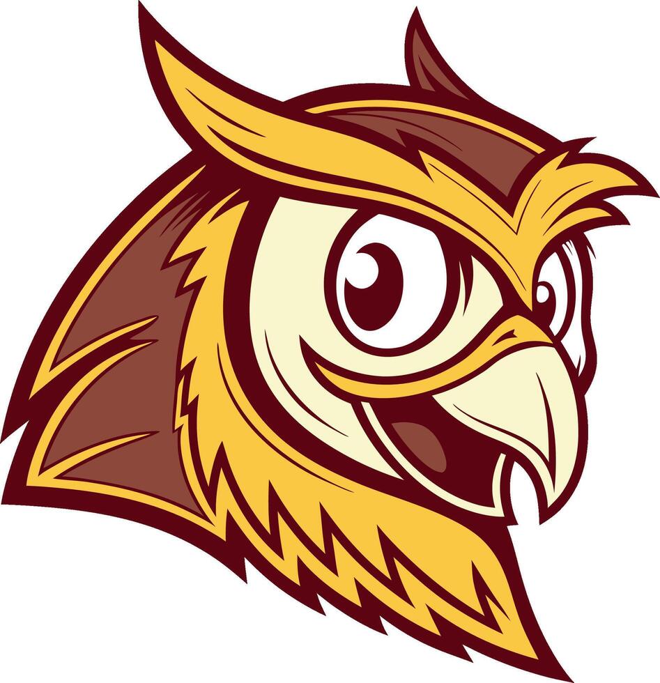 Colorful Eagle Head Mascot Vectors Art for Kids Educational Materials